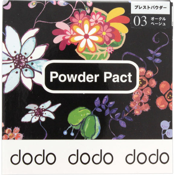 Dodo Powder Pact 03 Ocher Beige 6G