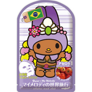 Beniko x My Melody World Travel Mask Sheet B (Brazil) 20ML