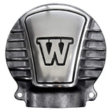 FORK BEL GEAR COVER W650 W800 W400 W with Fins Polish 7101-01