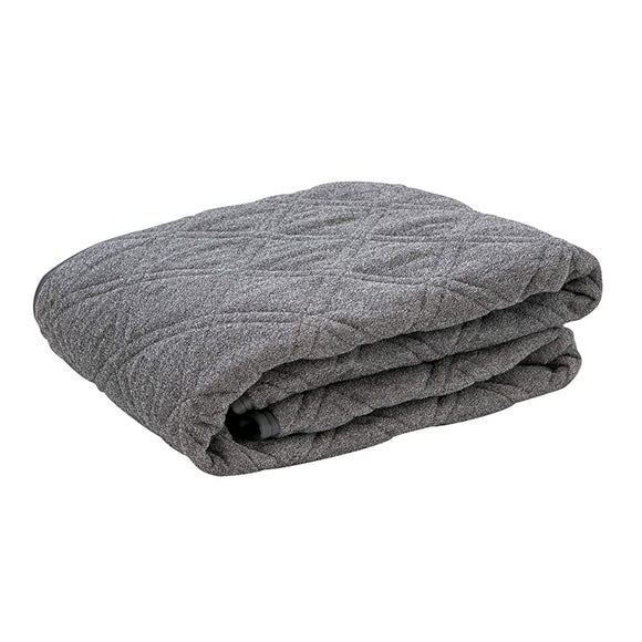 French Bed 360071170 Bed Pad, Gray, Single 38.2 x 76.8 inches (97 x 195 cm), 