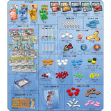 Arclite Doctor Rush Tsukushu Hospital Board Game (1-4 People, 30-40 Minutes, For Ages 14 and Up)