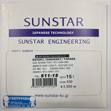 Sunstar Front Pretty 530-16T ZX9R/TL1000S/R 511-16