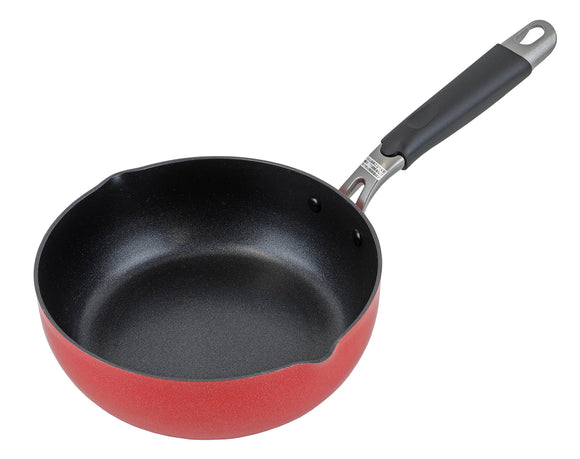 Pearl Metal HB-3211 Frying Pan, 7.9 inches (20 cm), IH Compatible, 3-Layer Hard Coat, Deep