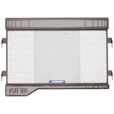 Etc. ETCHING FACTORY XSR700 RGY-XSR700-00-SB Core Guard Radiator Core Guard Emblem: Blue, Stainless Steel, Super Black