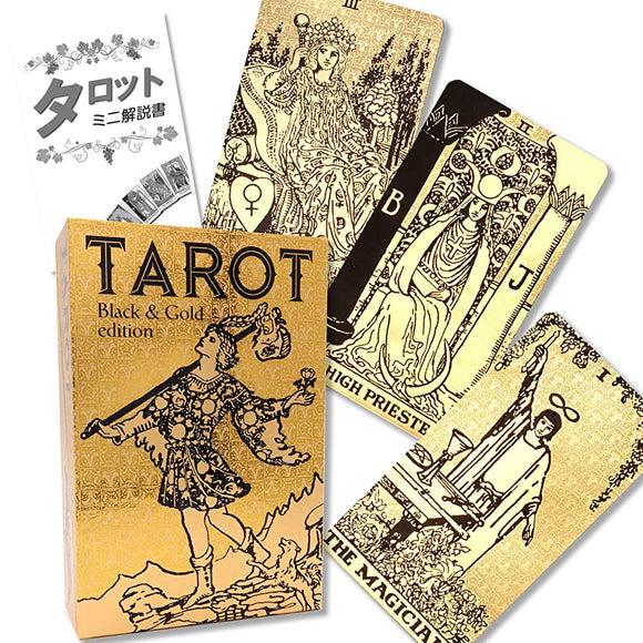 Tarot Black & Gold Edition Tarot Black & Gold Edition [Talot Divination Instructions Included)