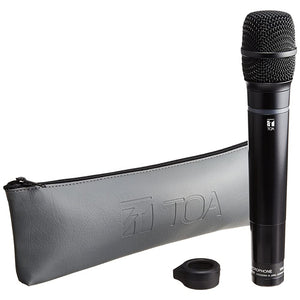 TOA WM-1230 Splashproof Wireless Microphone, Hand Type, 800 MHz