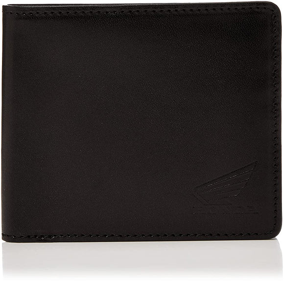 Honda 0syep-y9c-kf Leather Wallet, Black, F Size