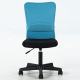 Fuji Boeki 94430 Office Chair, Desk Chair, Mesh, Lumbar Support, Hunter Blue