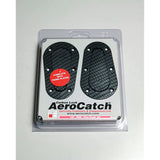 SFC New Aerocatch Aero Catch & NEW Fixing Plate Complete Kit Plus Type 120-3000 Carbon Look