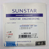 Sunstar Front sprocket 7mm offset 520-16T SR400/500 3C2-16