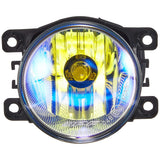 IPF 101FLG Halogen Fog Lamp, H8, Round Shape, Lightweight, Multi Reflector, Diameter 3.5 Inches (90 mm), Gold