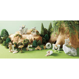 Matsuno Hobby GM-4333 Cute Figurine, Object, Animal, Mascot, Animal Alphabet Set, Gardening & Interior Decoration Series)