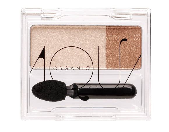 Aqua Aqua Organic Duo Shadow 01 Coconut Beige