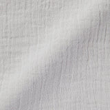 MUJI 12091189 Lyocell Cotton Double Layer Gauze Duvet Cover, Light Gray, Double, 74.8 x 82.7 inches (190 x 210 cm)