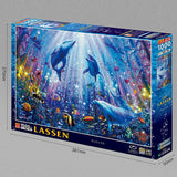 Lassen Angelus 1000 Piece Jigsaw Puzzle, Luminous Puzzle, 19.7 x 29.5 inches (50 x 75 cm)