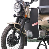 Asahi Windscreen CT125 HUNTER CUB (JA55), Aes Resin Carbon Pattern, Black/Molle White, CT-02-W