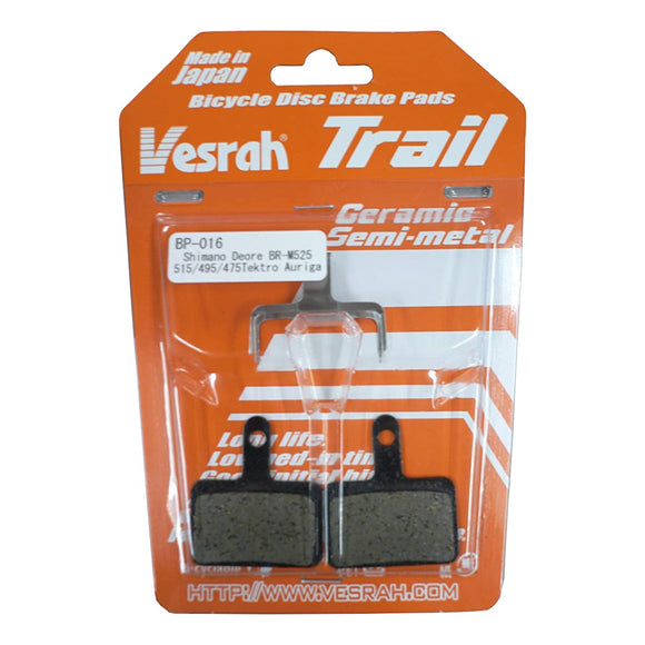 Vesrah BP-016 Disc Brake Pad Trail