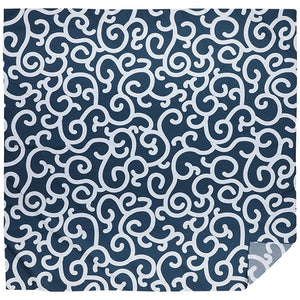 Asakura Dyed Fabric, Super Water Repellent Bath Mat, Nagare, Amunzen, Arabesque