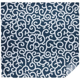 Asakura Dyed Fabric, Super Water Repellent Bath Mat, Nagare, Amunzen, Arabesque