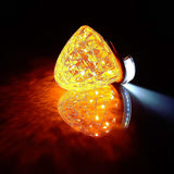 CUSTOMIZE (Customized) 12V 24V Truck for Track with Shoulder Lamp Light Lighting side Marker Marking 5 -sided Crystal Cut Specification 22LED General Blue/Yellow/Red/White/Amber color (6 pieces, 6 pieces)