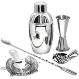 Lucky Style Cocktail Shaker, Bartender, Cocktail Set, Shaker, 1.0 / 1.6 fl oz (30 / 45 ml), Graduation, Measuring Cup, Mixing, 8-Piece Bar Set