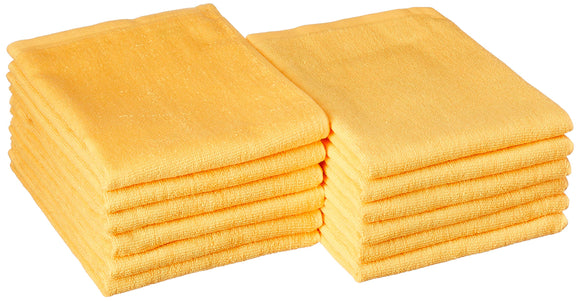 TO antibacterial color towel short pile 220 momme (12 pieces) orange