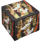 Nakatani Brothers Shokai Yamanaka Lacquerware 6.5 3-Tier Red Matsutake Plum 33-5402