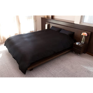 Home Soft Futon Cover P Black Single