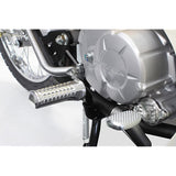 Special Parts Takekawa Billet Almistep Bar Kit Silver Super Cub 50/50 Pro/110/110 Pro 06-13-0071