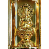Buddha Statue of Iskai Bodhisattva in Kitchen (Gold Plated/24K Gold), Buddha Kagayaki Watanabe, Original Sculptor_ (From Year of the Tiger), 12-Year Guardian Honest, Takaoka Copperware (Kokuuzo-botsu)