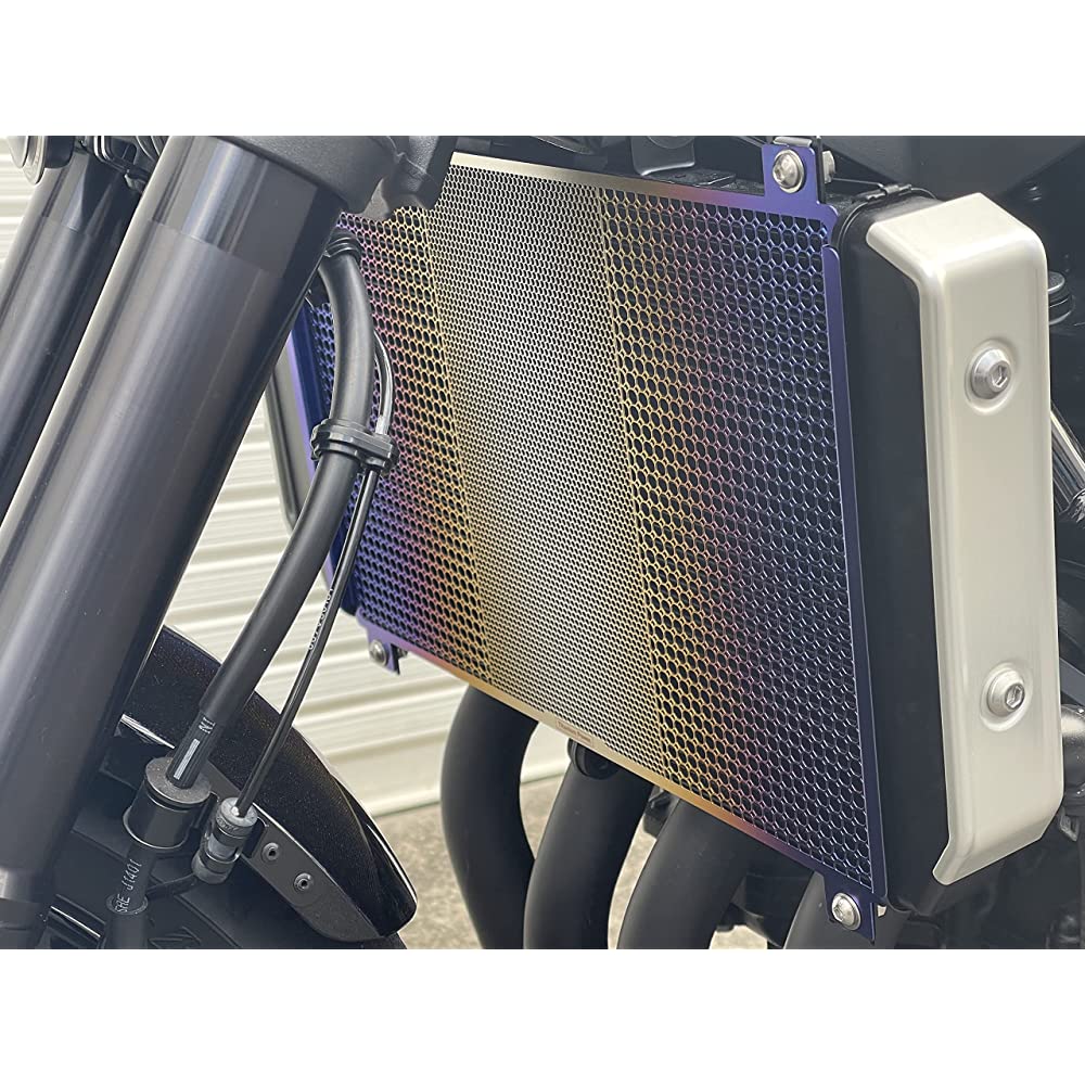 OFA Titanium Radiator Core Guard Kawasaki '21-Z900RS/'21 -Z900RS Café ...