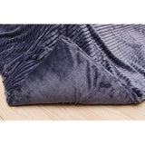 Ikehiko Corporation Kotatsu Duvet [Cover+Nude Duvet Set] Simple Modern Rectangle Approximately 200 x 250cm Navy #9628440