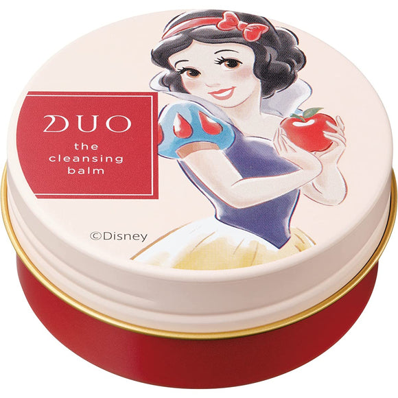 DUO The Cleansing Balm 45g [Disney Princess Limited Design Snow White] Makeup Remover [Moist Type] Rose Essential Oil Fragrance <New Sensation Melting Cleansing> Eyelashes OK W No Face Wash Required