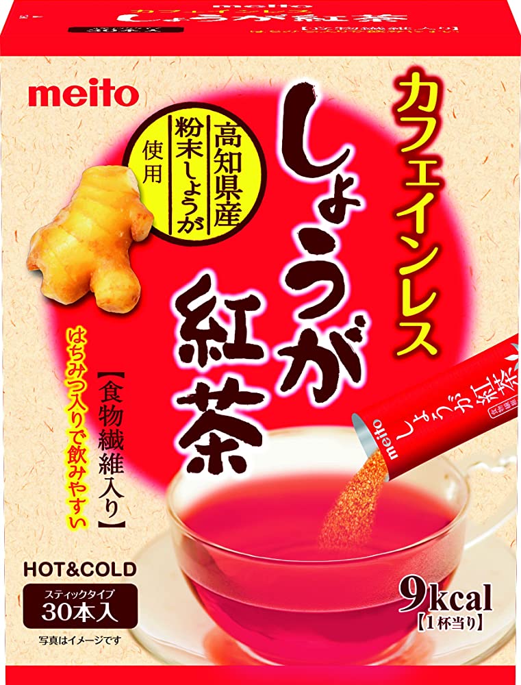Meito Ginger Tea Hot & Cold Low calories – Goods Of Japan