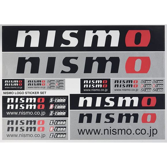 NISMO 9992-RN237 Logo Sticker Set (A4 Size)