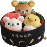 Rilakkuma Sushi Tub Plush Toy Set (3 Pack)