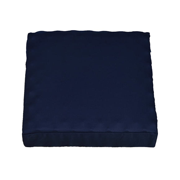 Hybrid Cushion (Regular) Navy Blue Low Profile Perforated Cushion