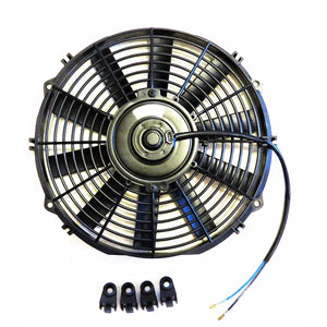 Mind Items 12 INCH UNIVERSAL THIN ELECTRIC FAN PULL TYPE AIR ABSORPTION 12 INCH 12 V 12 V