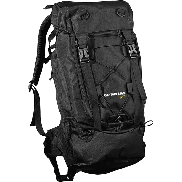 Captain Stag Rucksack Backpack Climbing Bag Trekking Zack Day Bag Black FEEL BOSCO UM-2320 / UM-2321 / UM-2326