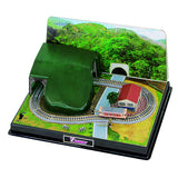 Rokuhan SS002-1 Z Gauge Z Shorty Mini Layout Set, Tunnel Type, Model Train Supplies