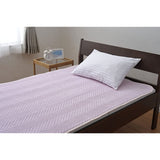 Nishikawa 5SP6600 SD Bed Pad/Mattress Pad, Pink, Semi-Double, 100% Cotton, Washable, Firm Type