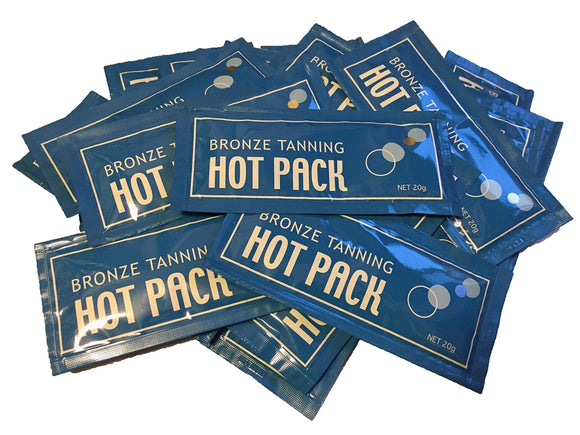 Hot pack (20g) Tanning gel (25 bags)