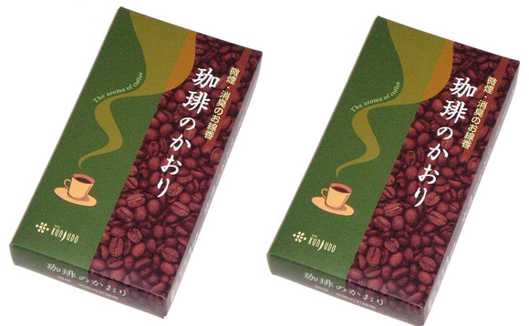 Kunjudo incense stick coffee scent 100g x 2 sets