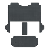 YMT NEW VELFIRE GASOLINE CAR (30 Series) Rubber 2ndSP+3rd+2nd Row Passage Mat, Model: 30VEL-R-2ndspl-KRH-Z