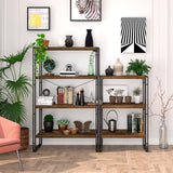 The Republic of Interior Open Shelf Stylish Rack Book Shelf Wooden (3rd / Width 62cm)