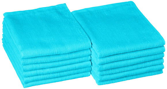 Flora VC Towel 200 momme (12 pieces) Turquoise