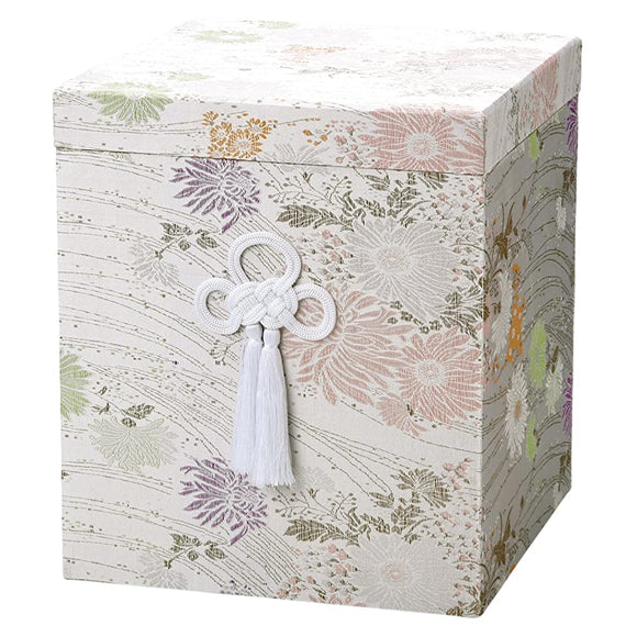 esuke- Bone Box Japanese Flower Silver