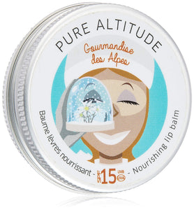 Pure GOURMANDISE DES ALPES sunscreen slightly sweet scent 18g