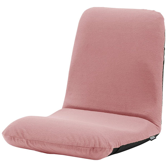 Sertan Made in Japan High-resilience seat chair Waraku chair M size Techno pink Back muscle pin Back reclining A454a-506CPI