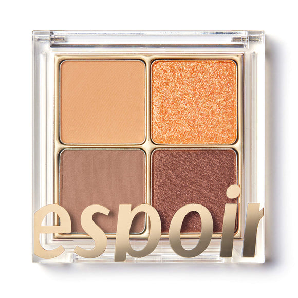 ESPOIR Real Quad Palette Orange Fever Eyeshadow 7.3 Grams